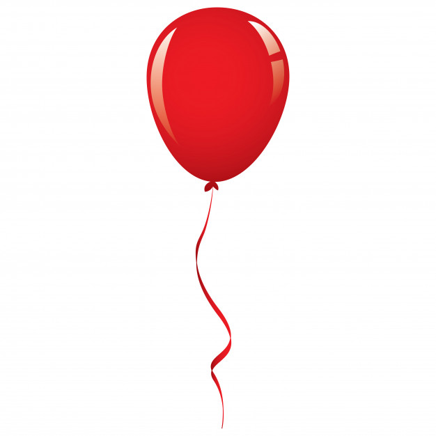 Red Balloon Vector at Vectorified.com | Collection of Red Balloon ...