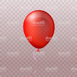 300x300 D Realistic Red Balloon Vector Illustration Gm Newwaysys