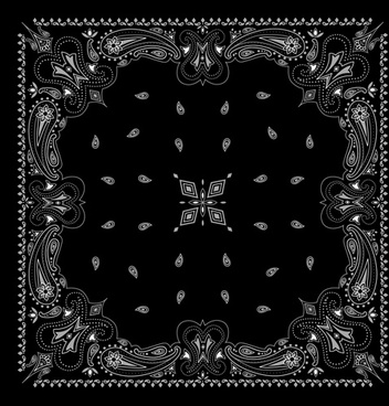 Red Bandana Pattern Tattoo Free Vector Download 352x368 Red Bandana Pattern Tattoo Free Vector Download