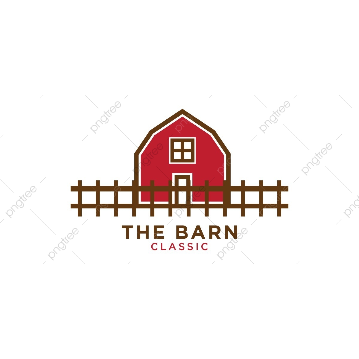 1200x1200 Red Barn Logo Design Template, Agriculture, Barn, Building Png