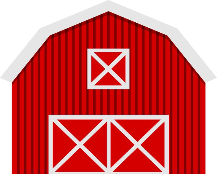 736x592 Red Barn Clipart