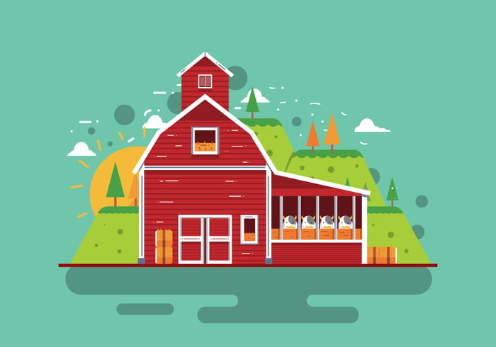 700x490 Free Red Barn Vector Free Graphics Uihere