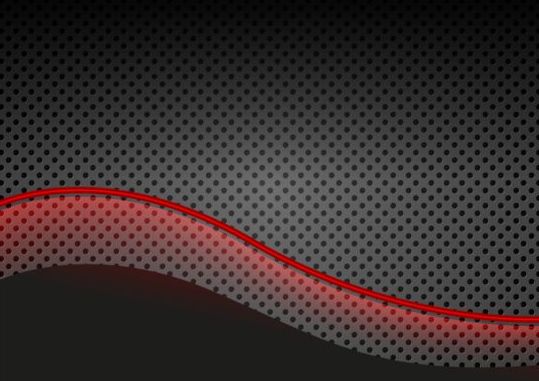 539x381 Black Metal With Red Wave Background Vectors Free Download