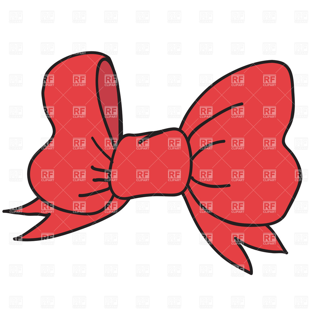 1200x1200 Simple Red Bow Vector Image Of Beauty, Fashion Mcherevan