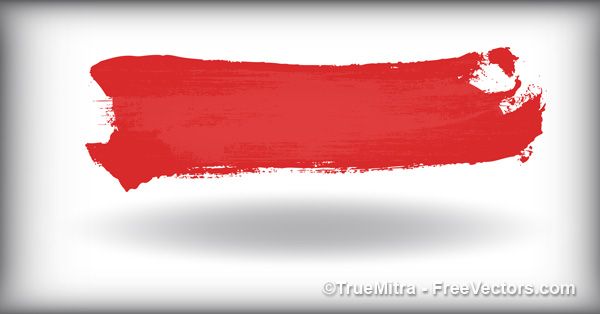 Red Brush Stroke Free Vectors Brush Stroke Vector, Brush 600x314 Red Brush Stroke Free Vectors Brush Stroke Vector, Brush