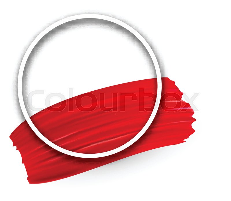 White Round Background With Red Stock Vector Colourbox 800x696 White Round Background With Red Stock Vector Colourbox