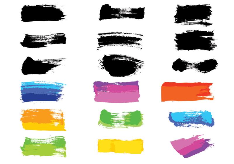 Paint Brush Stroke Free Vector Art 800x560 Paint Brush Stroke Free Vector Art