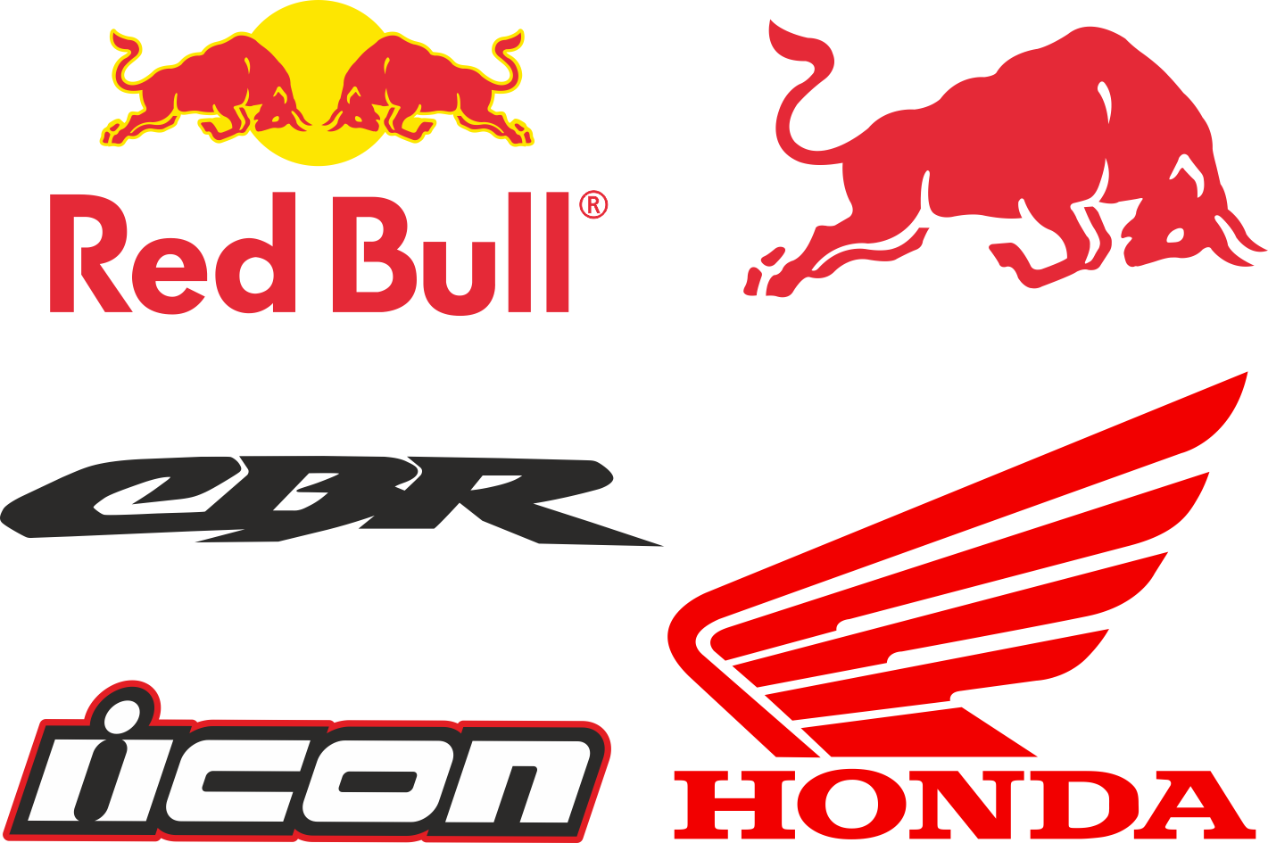 1421x945 Red Bull Honda Cbr Logo Vector Set Free Vector Cdr Download