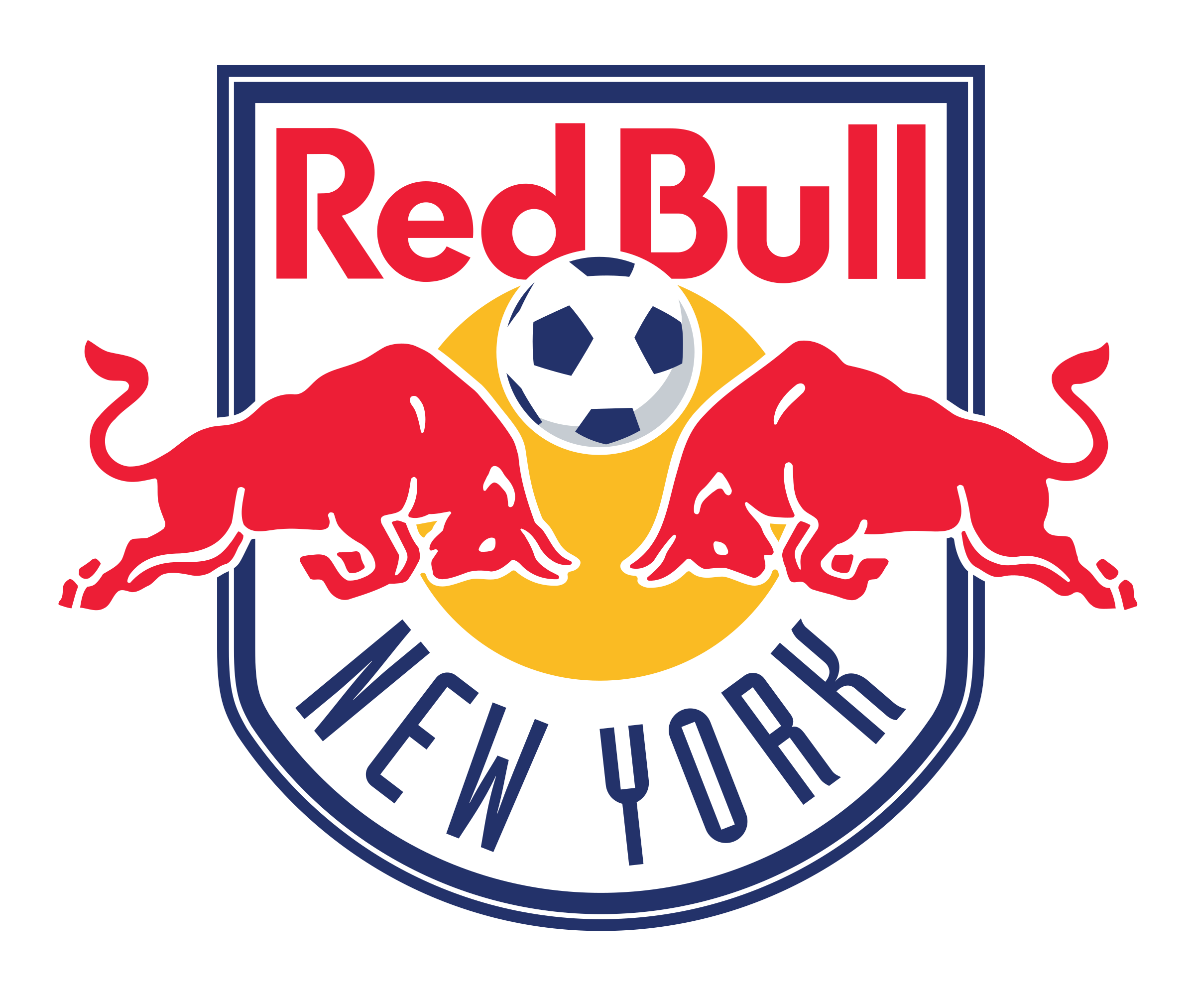 2400x2000 New York Red Bulls Logo Png Transparent Vector