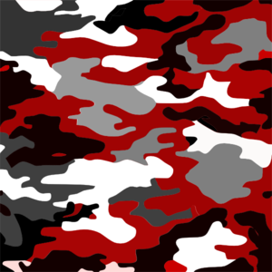 300x300 Red Camo Clip Art