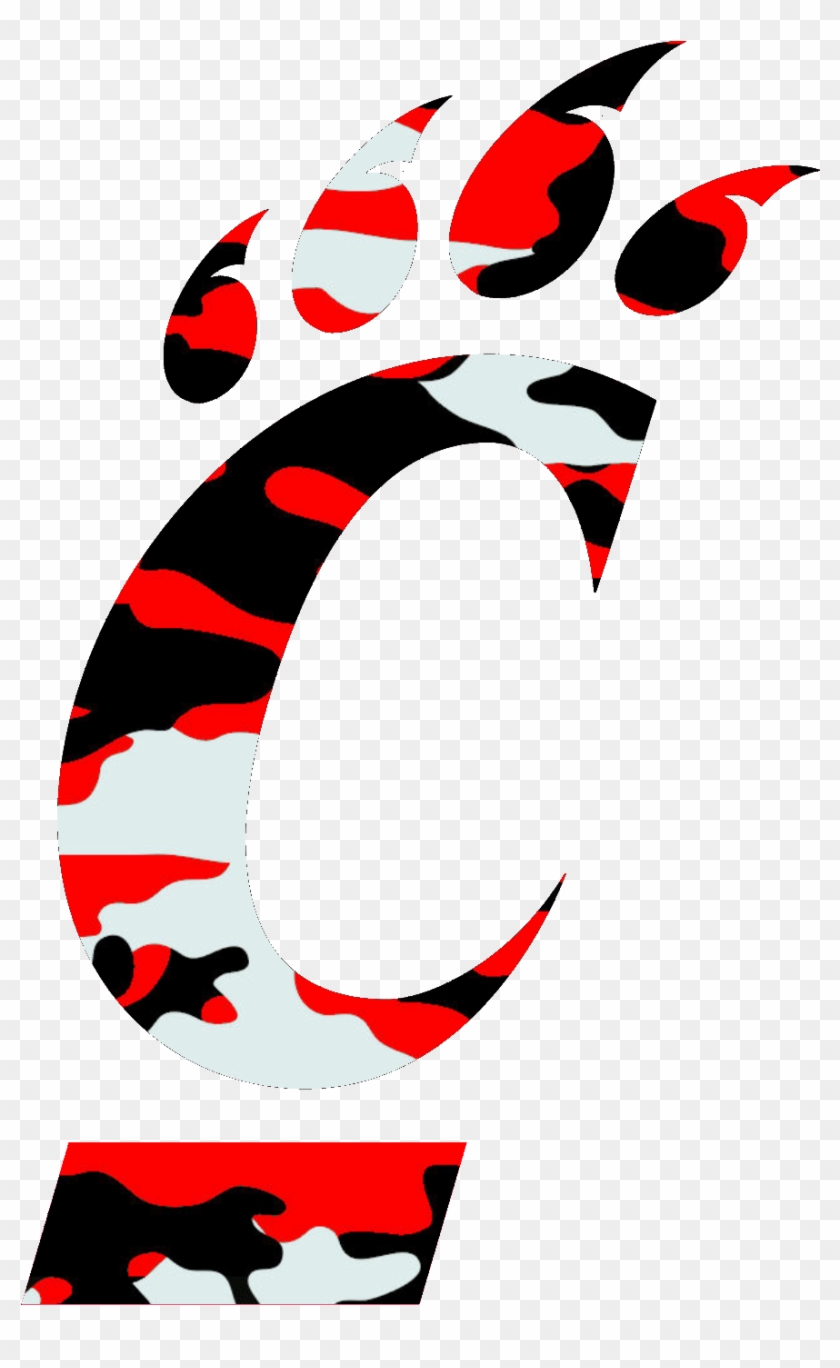 840x1368 Uc Bearcats Logo Red Camouflage Image
