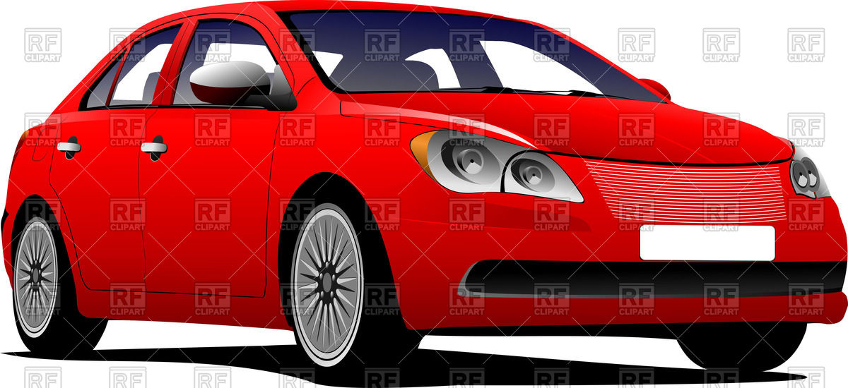 1200x550 Red Car Sedan On Road