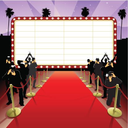 Red Carpet Vector Art Hooray For Hollywood! 413x414 Red Carpet Vector Art Hooray For Hollywood!