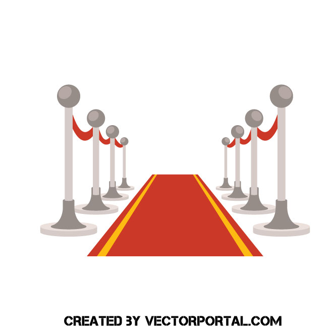 Red Carpet Vector Clip Art 660x660 Red Carpet Vector Clip Art