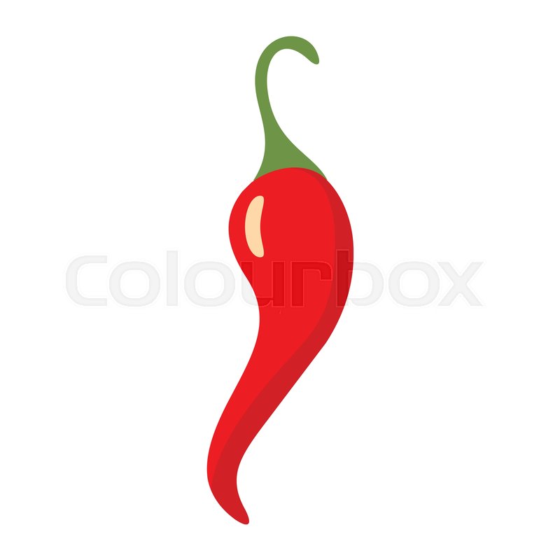 Red Chilli Pepper Icon In Cartoon Flat Stock Vector Colourbox 800x800 Red Chilli Pepper Icon In Cartoon Flat Stock Vector Colourbox