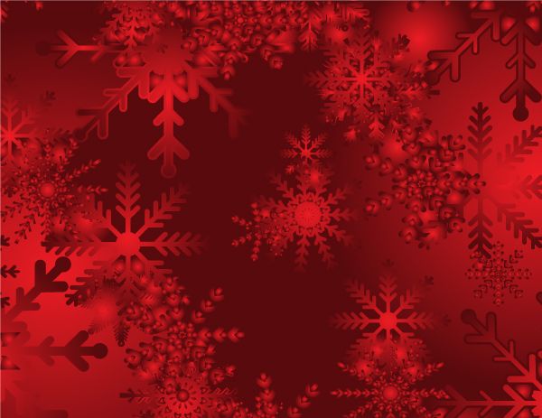 Red Christmas Background Vector