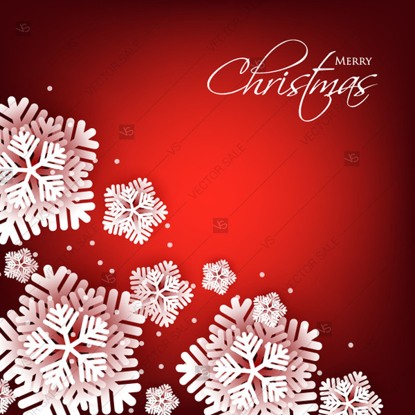 600x600 Red Christmas Paper Cut Snowflake Origami Background Mothers