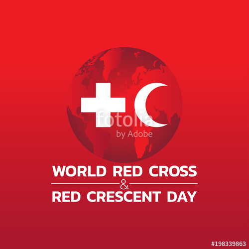 500x500 World Red Cross And Red Crescent Day Logo Icon Design, Vector