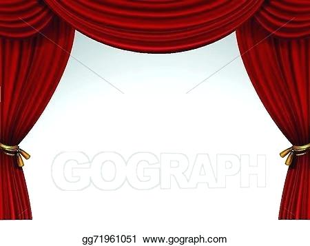 450x357 Red Curtains Vector White Scene With Isolated Sheer Walmart