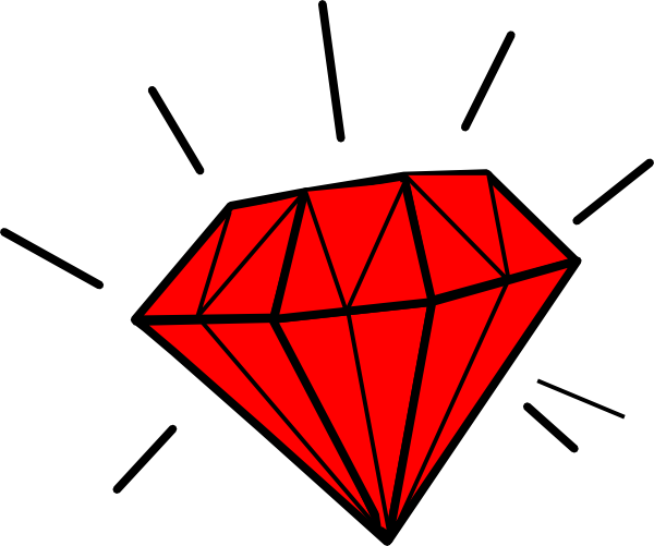 Red Diamond Clipart 600x501 Red Diamond Clipart