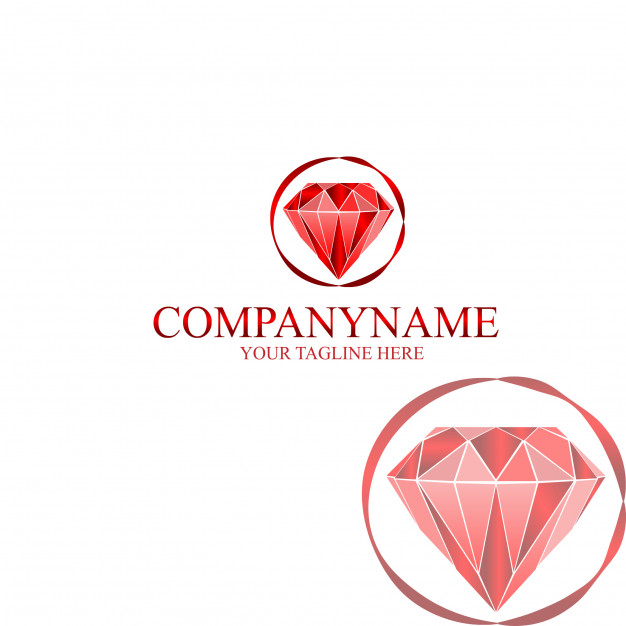 Red Diamond Logo Vector Premium Download 626x626 Red Diamond Logo Vector Premium Download