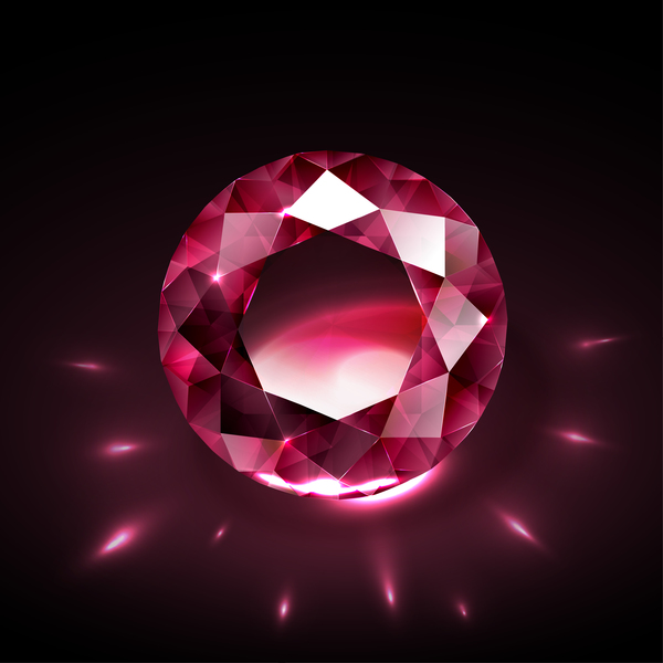 Red Diamond Vector Free Download 600x600 Red Diamond Vector Free Download