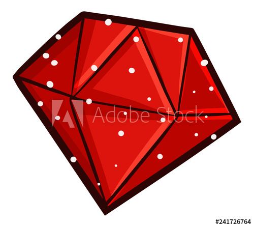 Cool And Cute Shiny Red Diamond 500x446 Cool And Cute Shiny Red Diamond