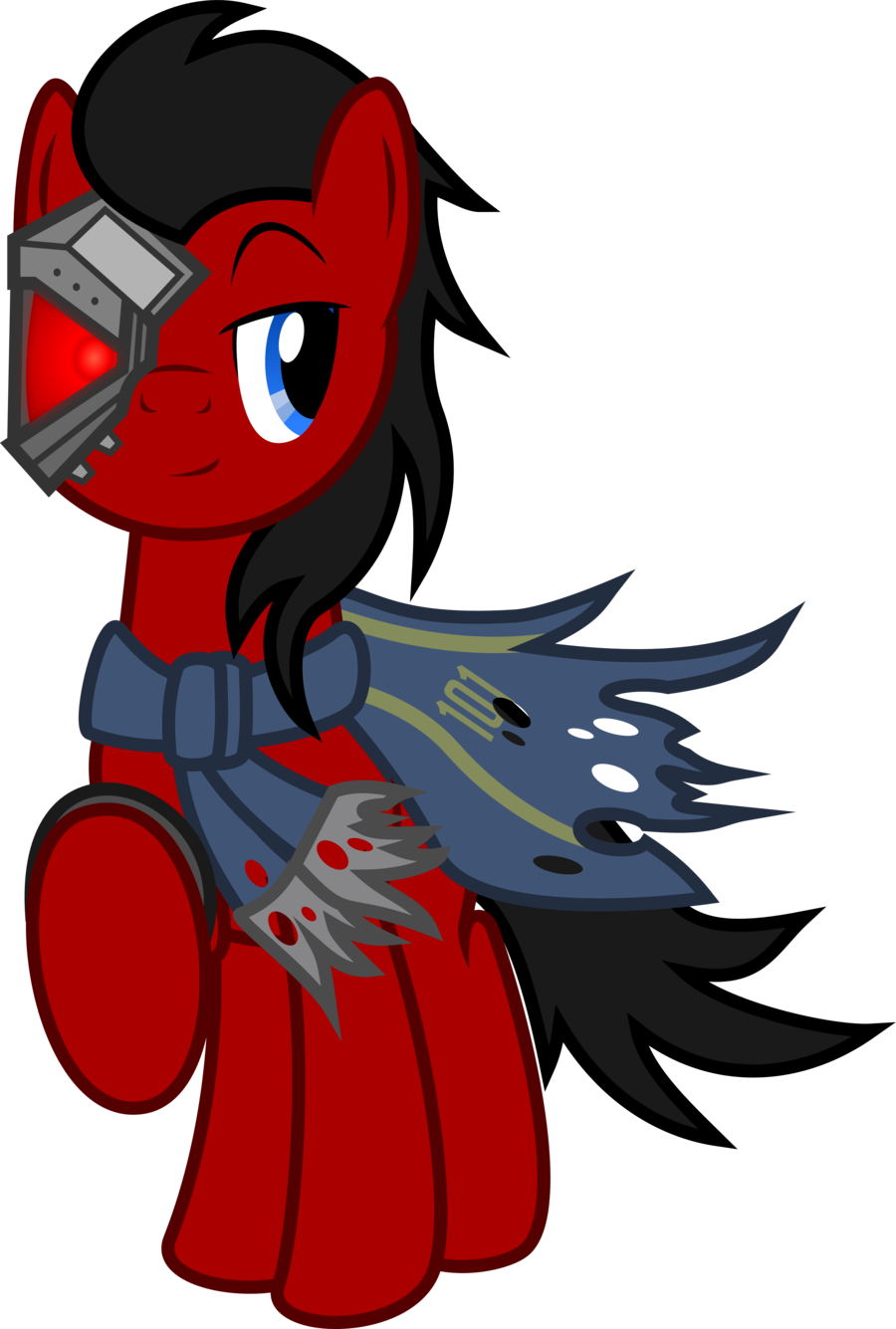 900x1335 Fallout Equestria Red Eye Vector