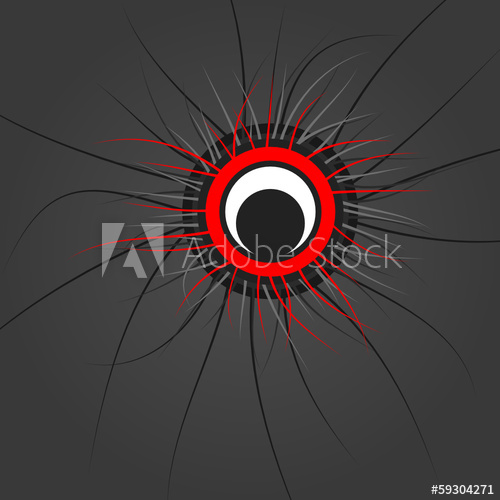 500x500 Red Eye Watching You