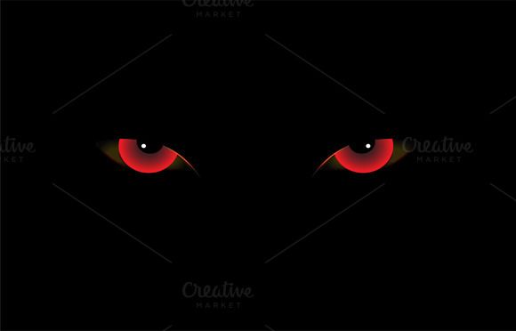 580x372 Demon Eyes Red Vector