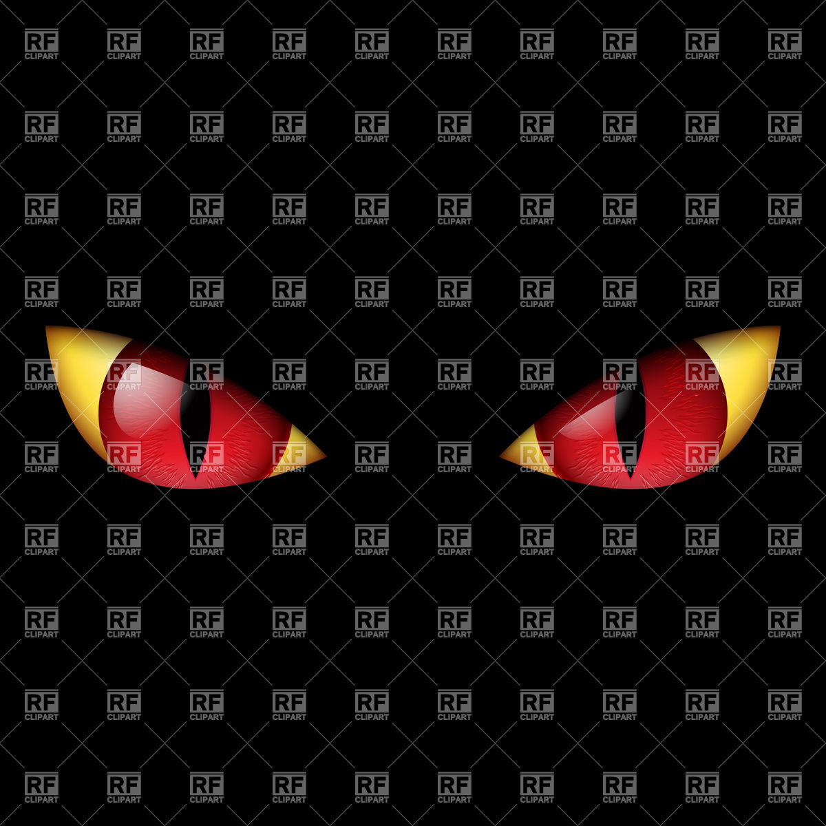 1200x1200 Evil Red Eye Vector Image Of Backgrounds, Textures, Abstract