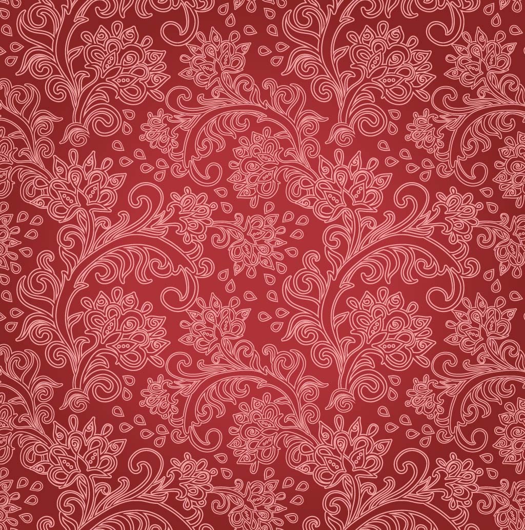 Red Floral Background Vector Art Graphics 1024x1033 Red Floral Background Vector Art Graphics
