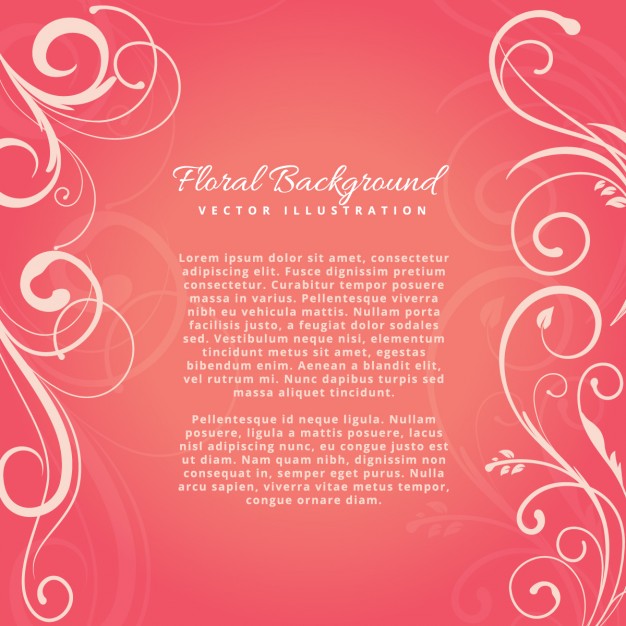Red Floral Background Template Vector Free Download 626x626 Red Floral Background Template Vector Free Download