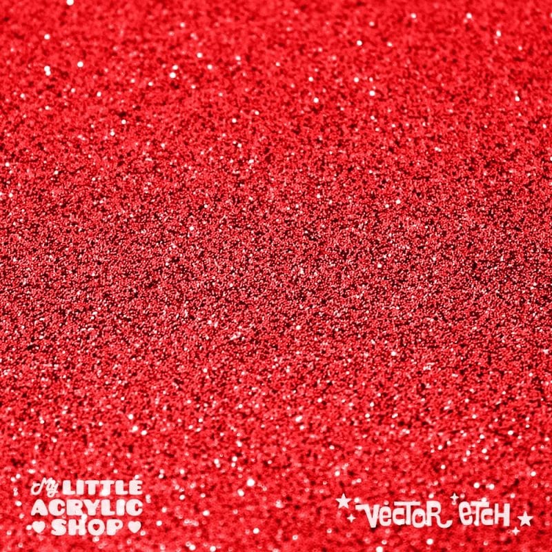 800x800 Red Glitter