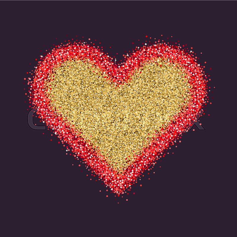 800x800 Valentine S Day Symbol Heart Red Stock Vector Colourbox