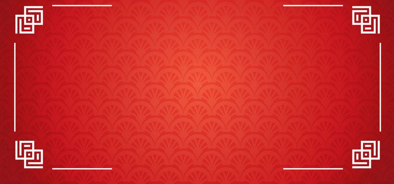 800x375 New Years Festival Poster Red Gradient Texture Vector Material