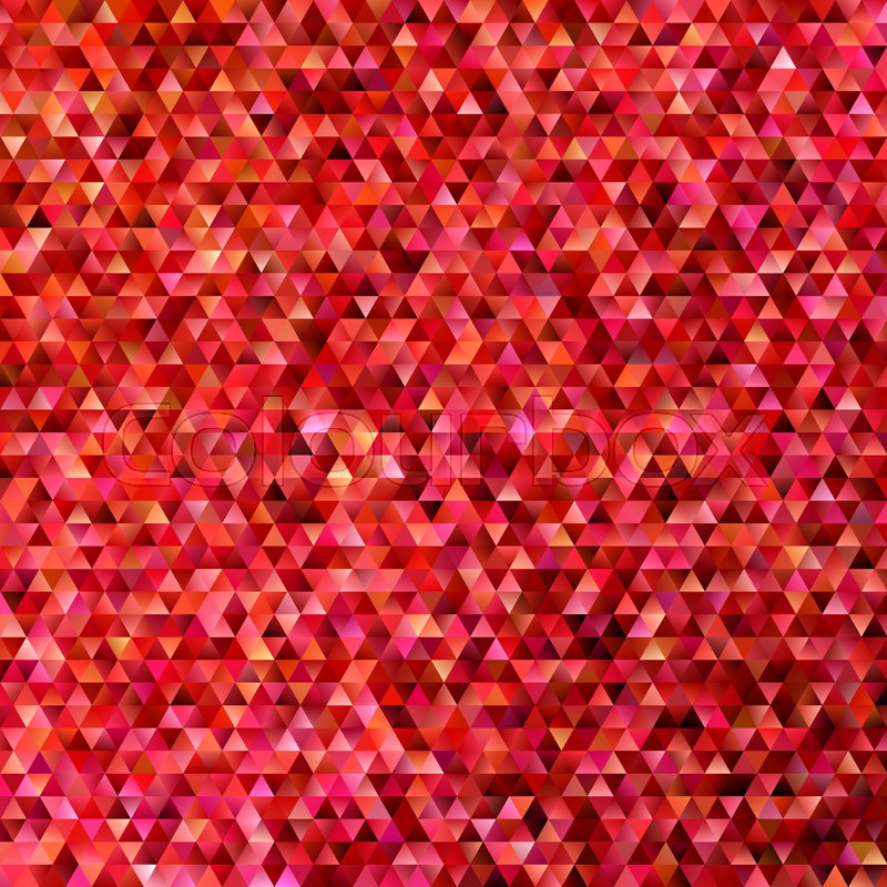 800x800 Red Geometric Polygonal Regular Stock Vector Colourbox