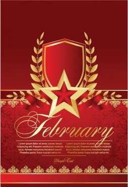 253x368 Red Gradient Free Vector Download