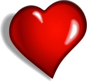 Free Valentine Heart Vector Image 300x280 Free Valentine Heart Vector Image