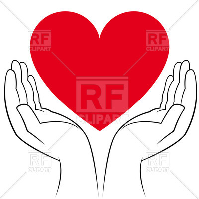 Human Hands With Heart Vector Image Of Healthcare, Medical 400x400 Human Hands With Heart Vector Image Of Healthcare, Medical