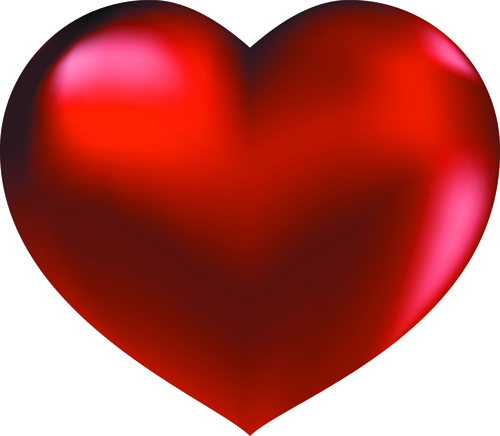 A Few Red Heart 500x436 A Few Red Heart