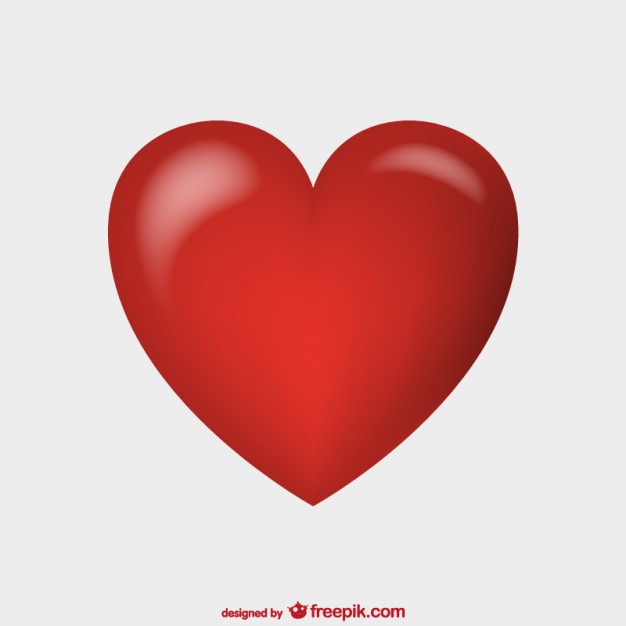 Shiny Red Heart Vector Vector Free Download 626x626 Shiny Red Heart Vector Vector Free Download
