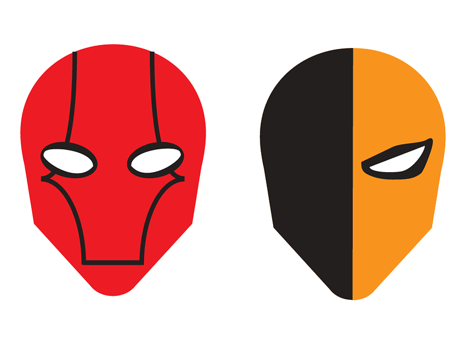 Red Hood Death Stroke Vector 950x713 Red Hood Death Stroke Vector