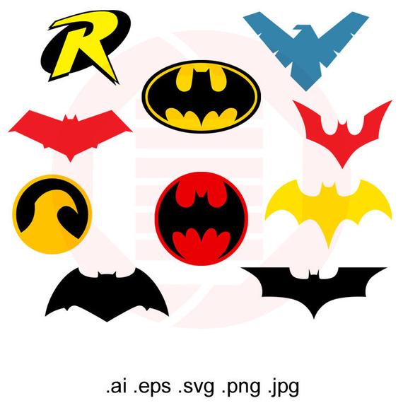Batman Batman Logo Superhero Symbol Cllipart Etsy 570x570 Batman Batman Logo Superhero Symbol Cllipart Etsy