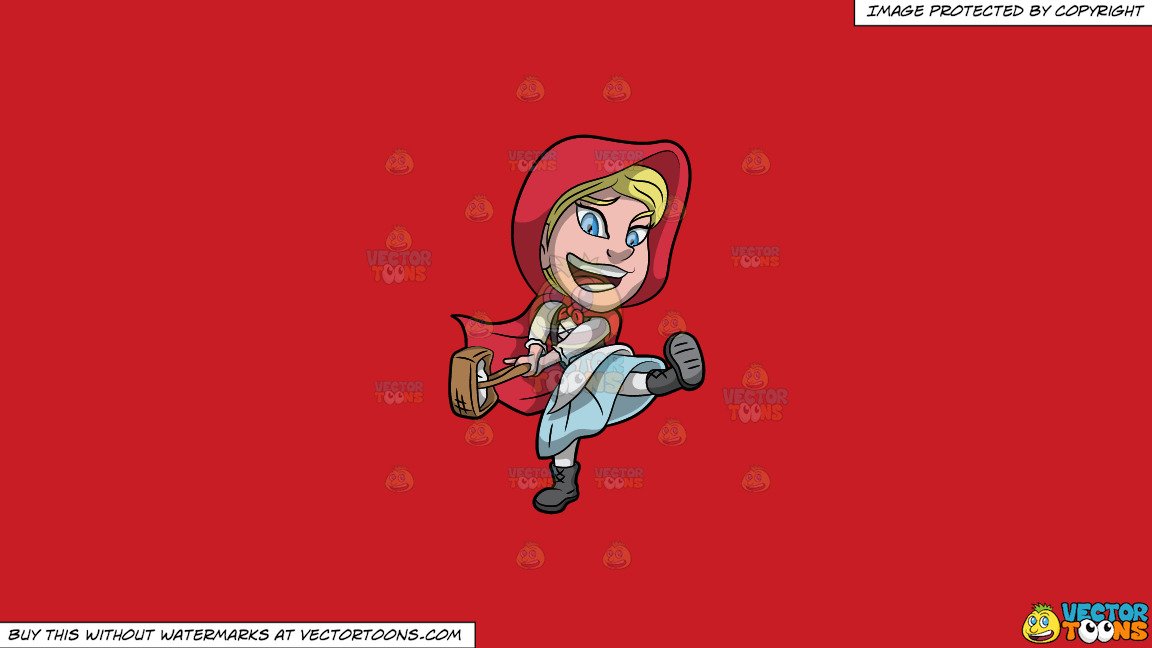 Clipart Little Red Riding Hood On A Solid Fire Engine Red 1152x648 Clipart Little Red Riding Hood On A Solid Fire Engine Red