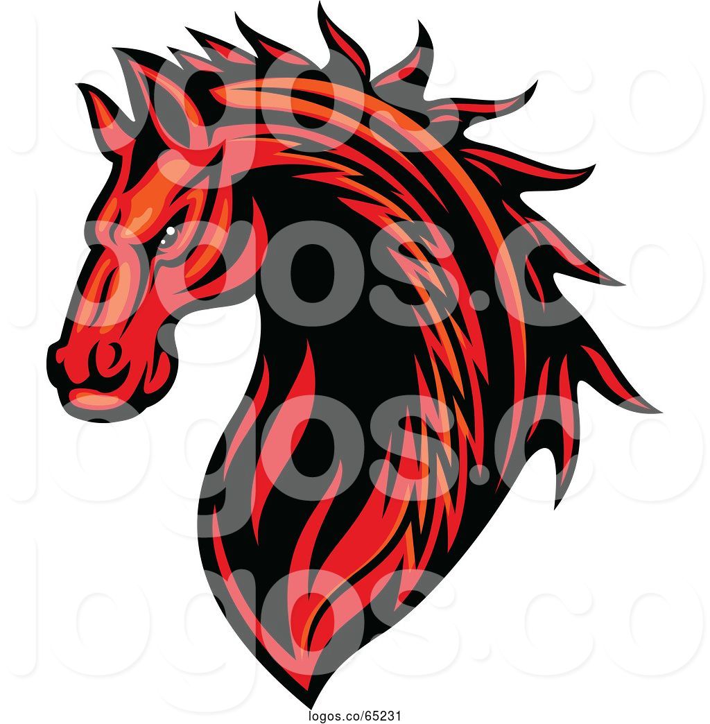 1024x1044 Logo Of Tough Red Horse Head