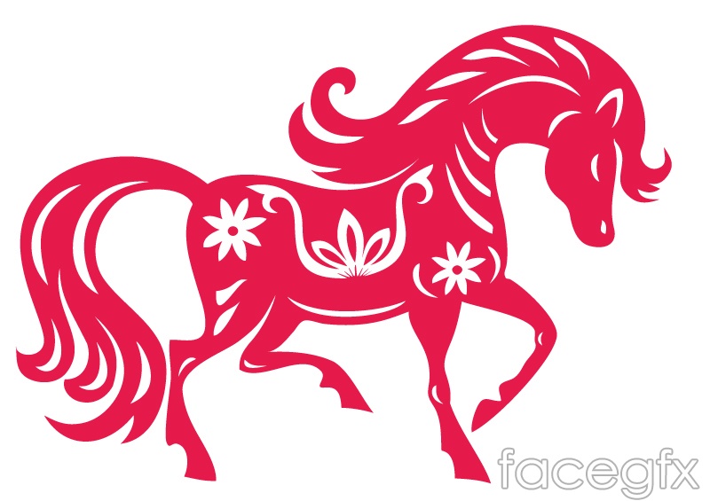 800x565 Red Horse Vector Illustration Over Millions Vectors, Stock
