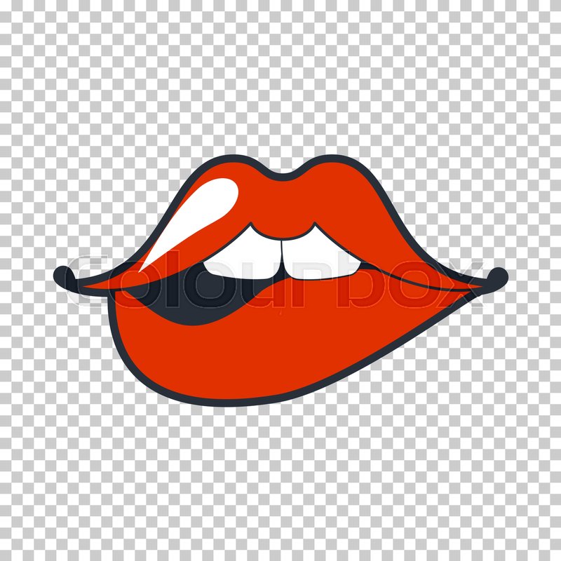Red Lips Vector at Vectorified.com | Collection of Red Lips Vector free ...