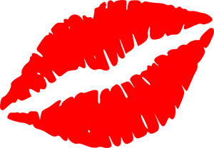 300x208 Red Lips Vector Png, Clip Art For Web