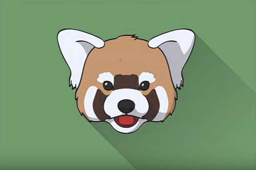 500x333 Draw A Red Panda Vector Icon In Illustrator